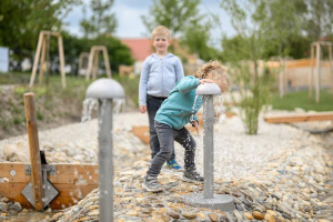 Nová vodná cesta na Schloss Hofe