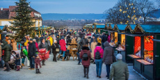 Vianočné trhy na zámku Schloss Hof 2023